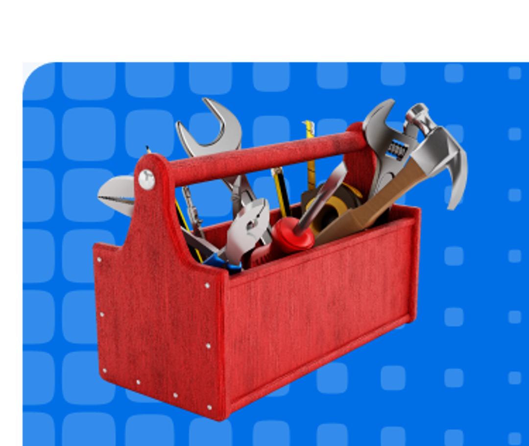 Tool box full of tools
