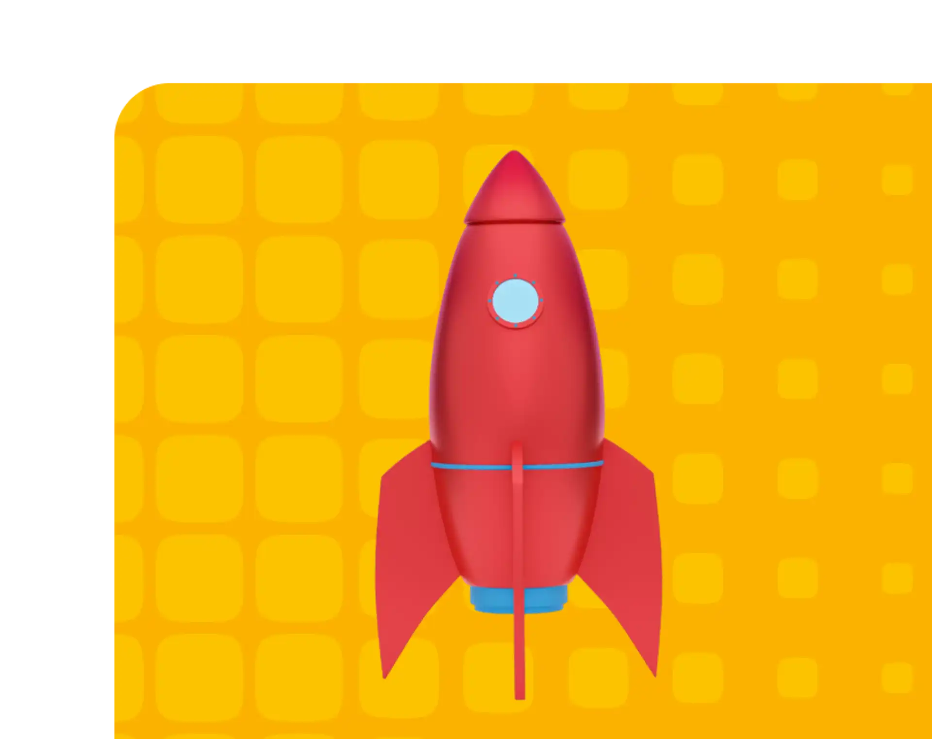 A red rocket